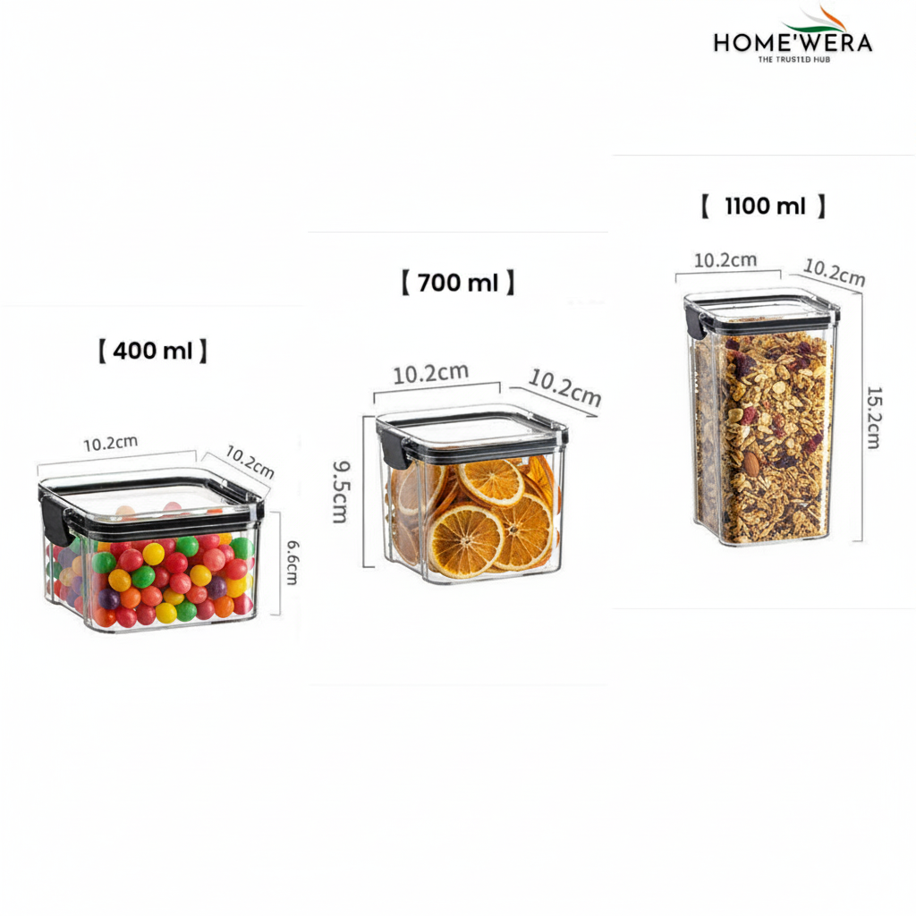 Air-Tight Kitchen Storage Containers