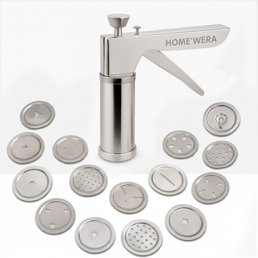 Stainless Steel Kitchen Press - 15 Blades
