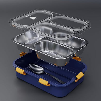 Bento Lunch Box Stainless Steel With spoon