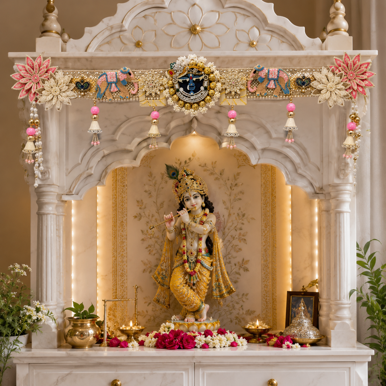 Premium Handmade Shreenathji Bandhanwar