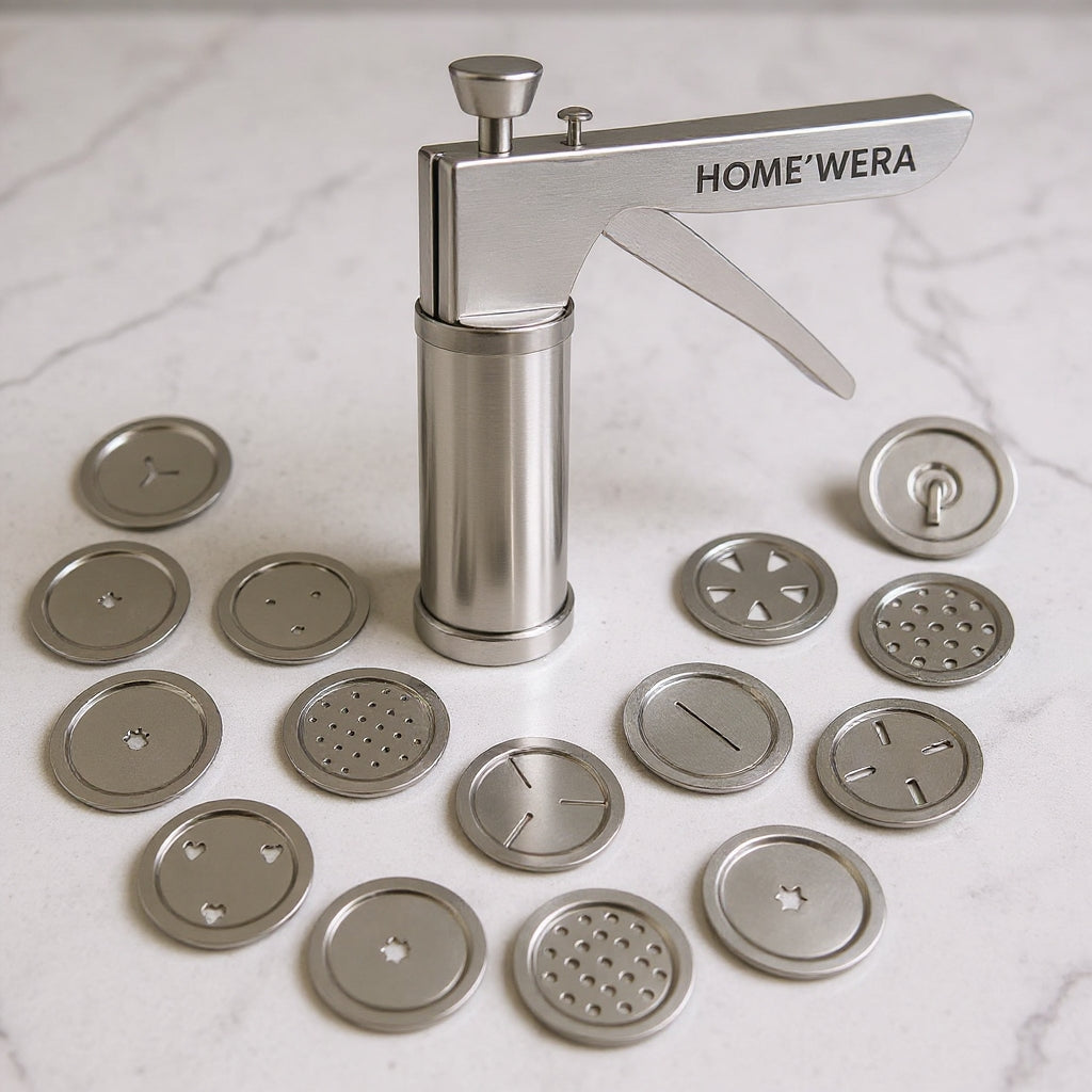 Stainless Steel Kitchen Press - 15 Blades