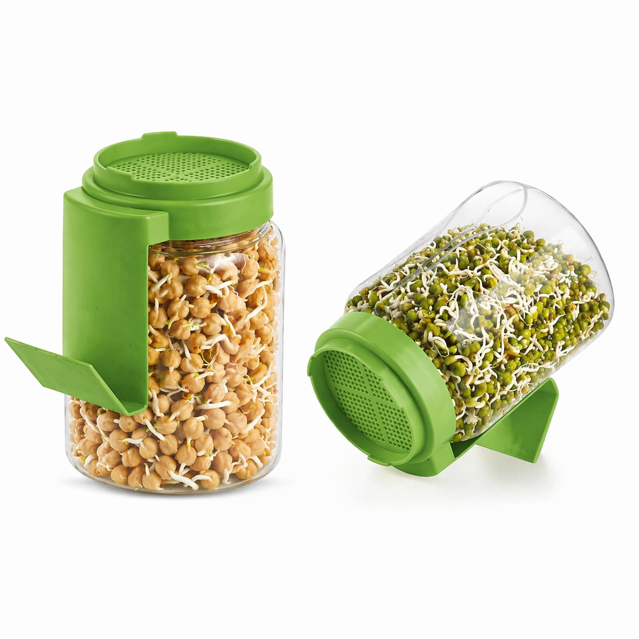 Sprouts Maker Glass Jar | Hygienic Glass – 720mls 🌱