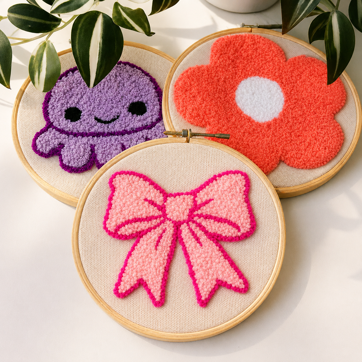 Premium Complete Punch Needle Embroidery Kit – Perfect DIY Gift