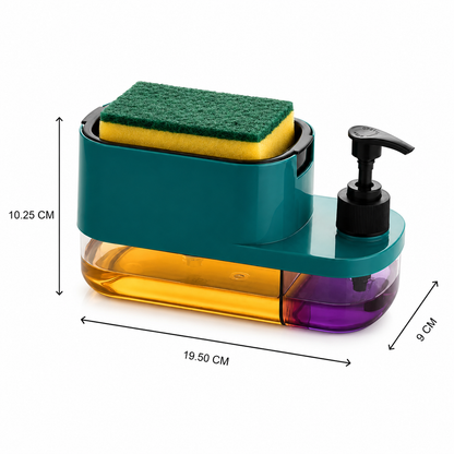 HomeWera 3 In 1 Soap Dispenser 🧽