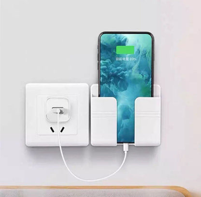 HomeWera™ - Wall Mounted Mobile Phone Charging Stand, Storage Holder