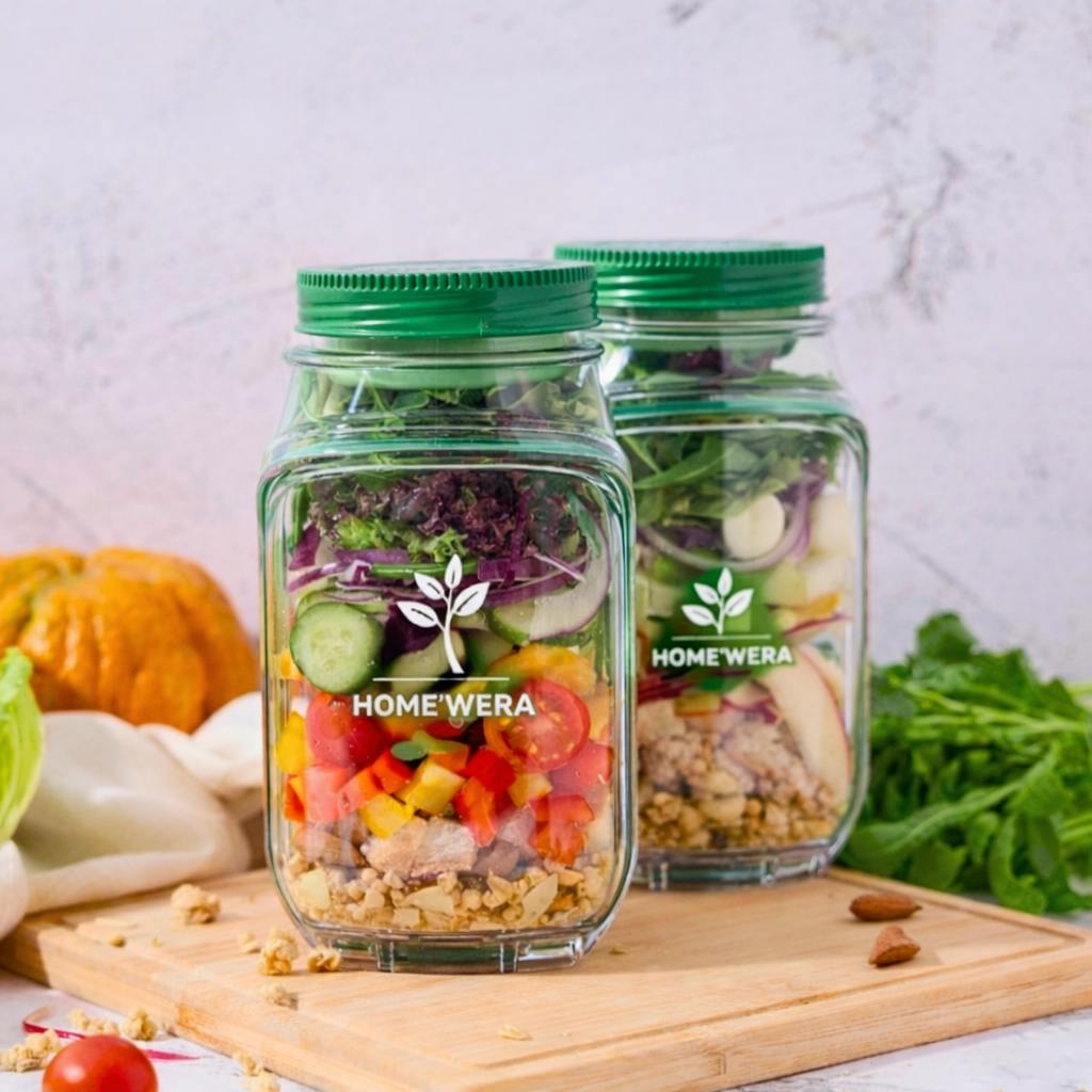 Green Vegetable Salad Jar - 750gm 🥗🫙