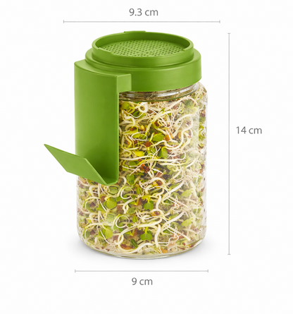 Sprouts Maker Glass Jar | Hygienic Glass – 720mls 🌱