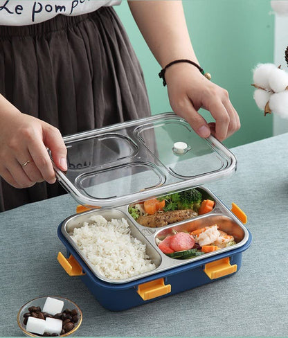 Bento Lunch Box Stainless Steel With spoon