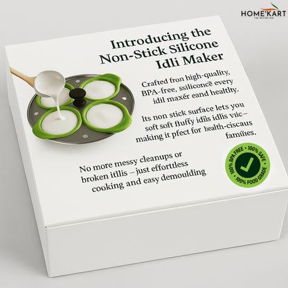 Food Grade Silicone Idli liners   ( Eco-Friendly ) ☘️