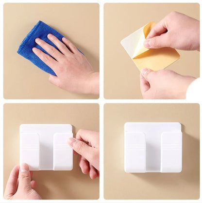 HomeWera™ - Wall Mounted Mobile Phone Charging Stand, Storage Holder