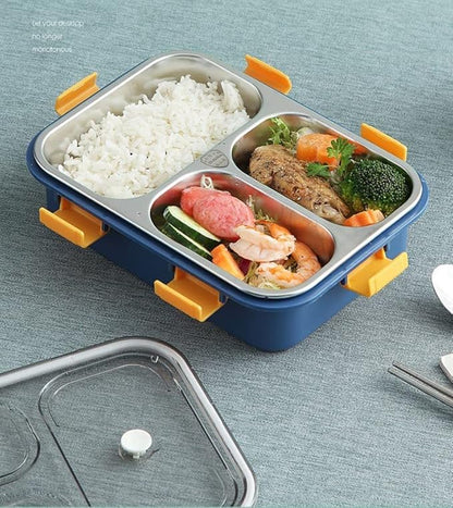 Bento Lunch Box Stainless Steel With spoon