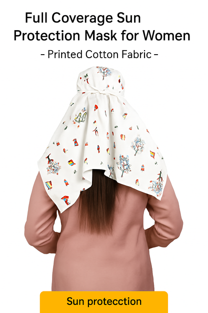 Sun Protection Mask With Cap ☀️