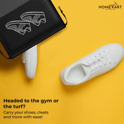 HomeWera™ Shoe Bag Pouch for Storage & Travel Organizer