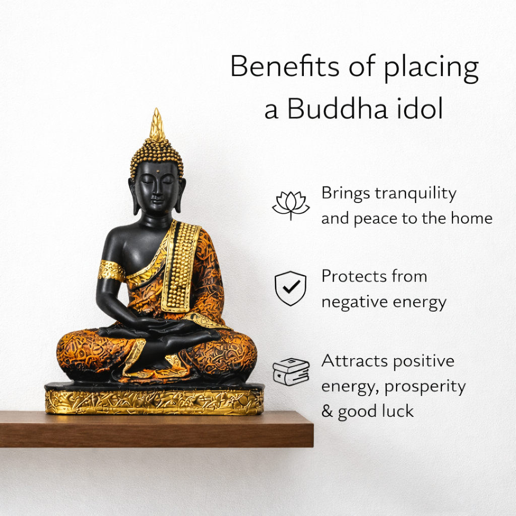 Premium Gautam Buddha Meditating Statue