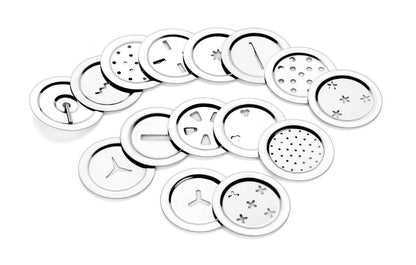 Stainless Steel Kitchen Press - 15 Blades