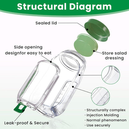 Green Vegetable Salad Jar - 750gm