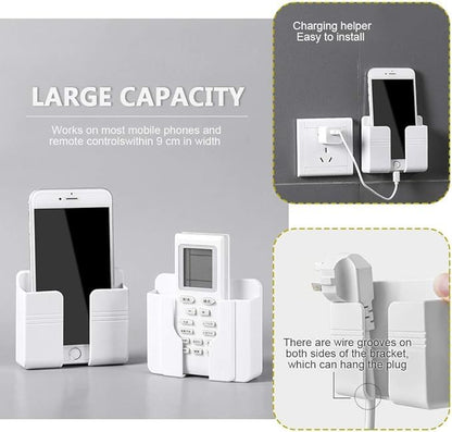 HomeWera™ - Wall Mounted Mobile Phone Charging Stand, Storage Holder