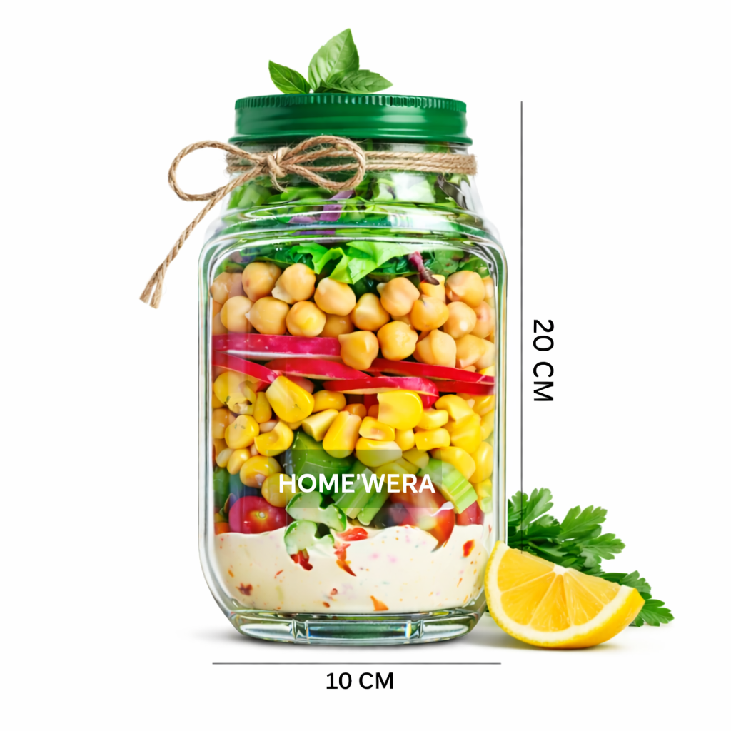 Green Vegetable Salad Jar - 750gm 🥗🫙