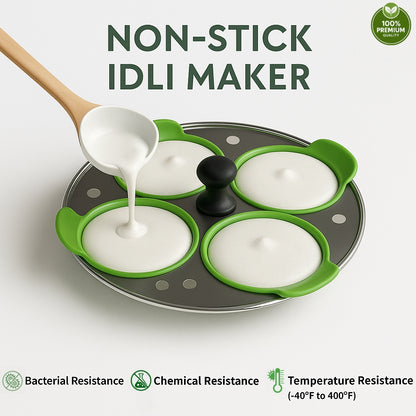Food Grade Silicone Idli liners   ( Eco-Friendly ) ☘️