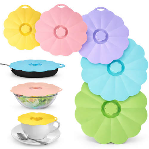 Food Grade Silicone Bowls Lids ( 5 size )🍀