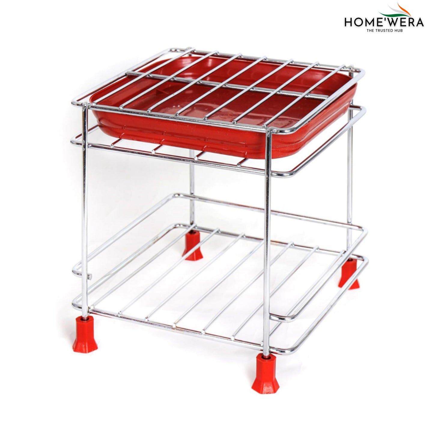 Stainless Steel Matka Stand With Dispenser Tray